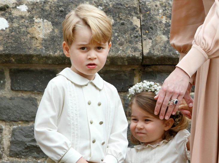 Принц Джордж на свадьбе Пиппы Миддлтон и Джеймса Мэттьюза, 20 мая 2017