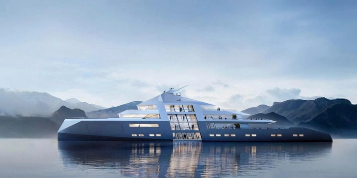 Корабль плывет: проект техно-яхты от Foster+Partners | Источник: Архивы пресс- служб