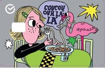 Такая карта будет поднимать настроение каждый день | Источник: Сбер