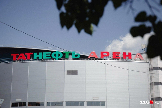 «Татнефть Арена» рассчитана меньше чем на 9 тысяч зрителей | Источник: Лина Саитова / 116.RU