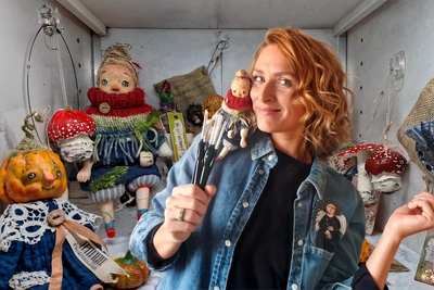 Murmansk resident creates magical dolls that travel across Russia