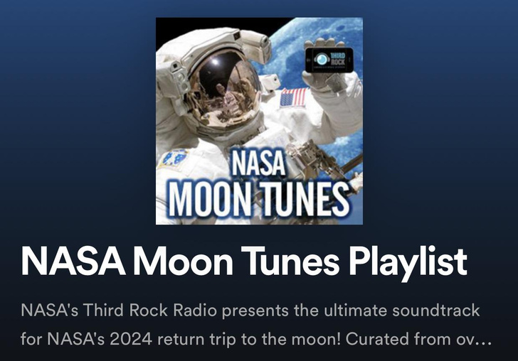 NASA выбрало три песни BTS для Лунной миссии 2024 года