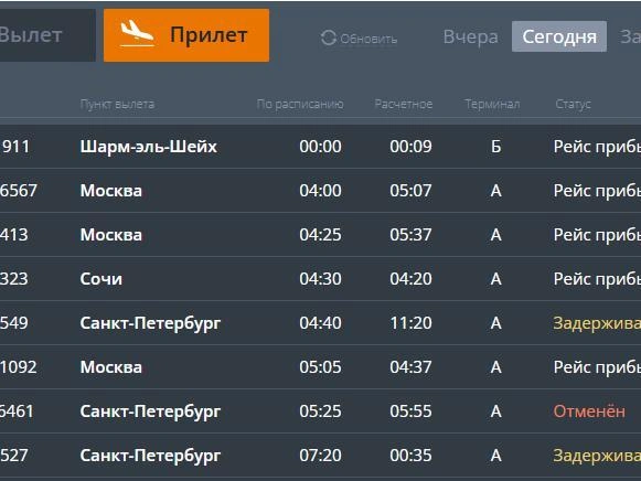 Три рейса не смогли прибыть в челябинский аэропорт | Источник: cekport.ru