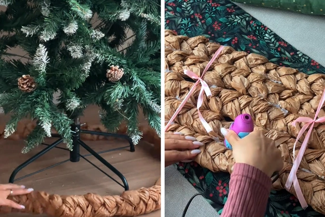 Сначала сплести, а потом отрезать, советует автор видео  | Источник: eugeniakim / TikTok