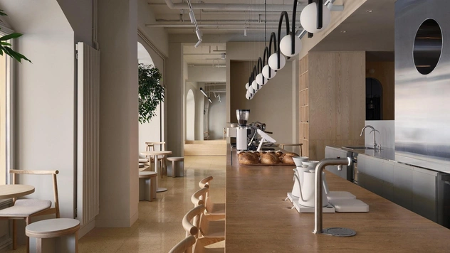 Мед и кофе: ABC Coffee Roasters с интерьерами Le Atelier в Санкт-Петербурге