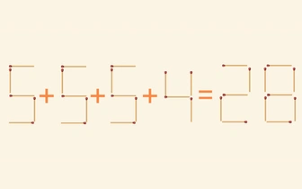 Передвиньте 1 спичку так, чтобы равенство стало верным: справитесь за 15 секунд?