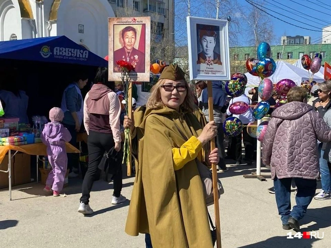 «Бессмертный полк» в 2026 году может не состояться в формате онлайн | Источник: Надежда Ефимова / 14.RU