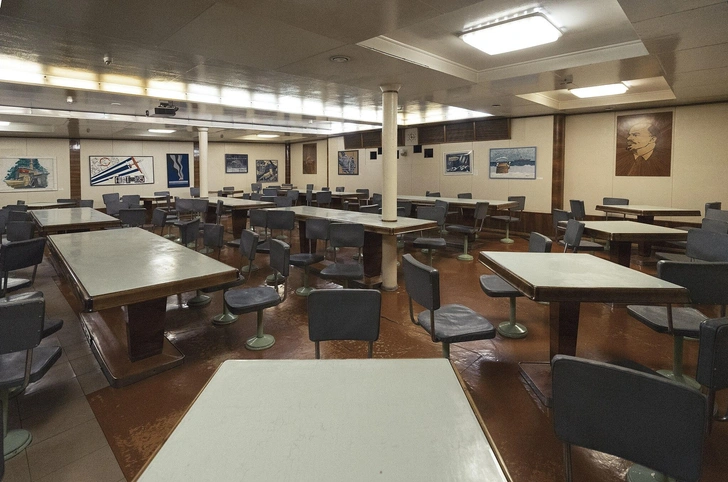 Внутри ледокола «Ленин» | Источник: Christopher Prentiss Michel/Wikimedia Commons