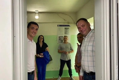 В доме на Краснодонцев обновили лифты в трех подъездах