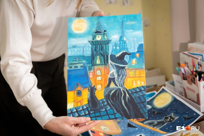 У девочки настоящий талант  | Источник: Владислав Лоншаков / E1.RU 