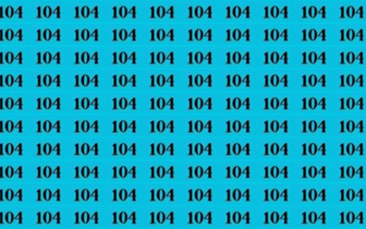 Тест: только люди с IQ выше 140 найдут число 102 за 7 секунд
