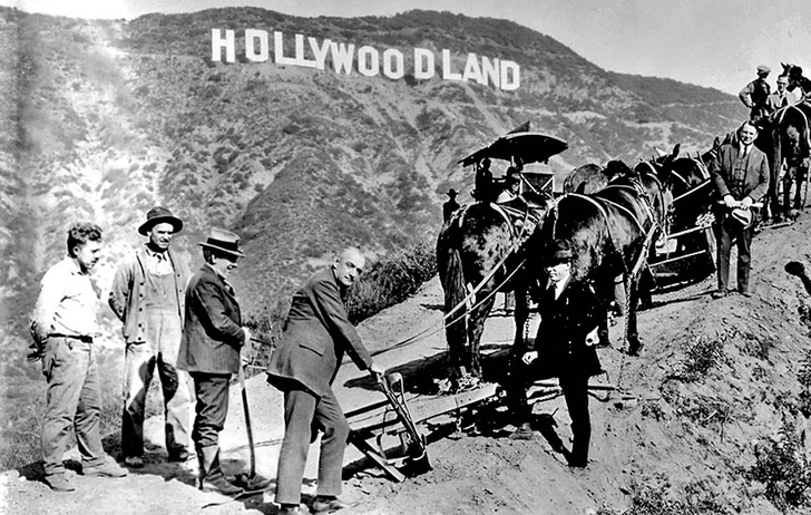 Фото №2 - История той самой надписи «Голливуд» на холмах