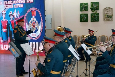 Южно-Сахалинск отметил 10-летие Росгвардии