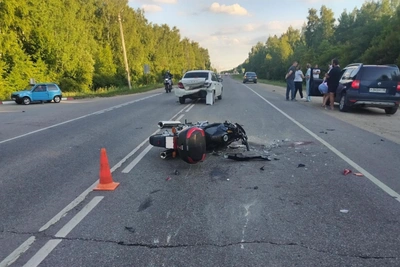 В Лебедянском округе погиб мотоциклист