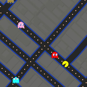 Сегодня по картам Google гуляет Pac-Man
