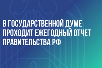 Мишустин отчитался перед Госдумой о работе Правительства