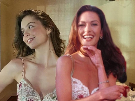 Переплюнула маму? 21-летняя дочь Кэтрин Зеты-Джонс надела ее платье на день рождения и влюбила в себя публику