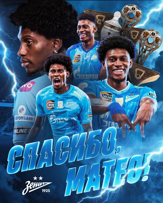 Еще один лидер покинул «Зенит»: Кассьерра перешел в «Атлетико Минейро»