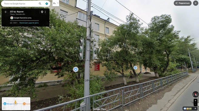 Там росло порядка семи крупных ив  | Источник: Google Maps 