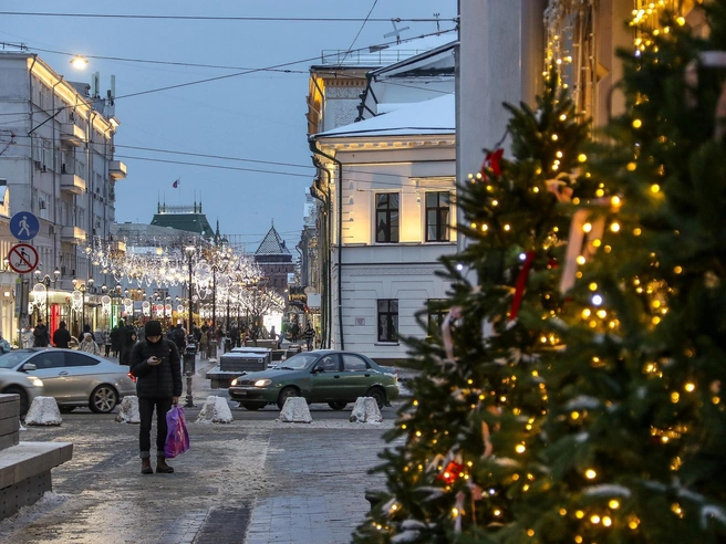 В праздничные дни в Нижнем Новгороде прогнозируются снегопады | Источник: Наталья Бурухина / NN.RU