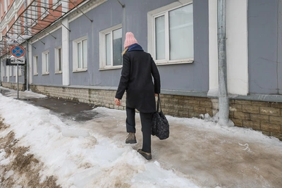 Тулячка отсудила у УК 125 тысяч за падение на льду