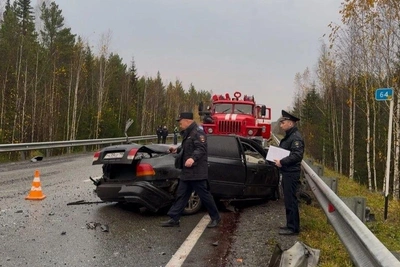 Смертельное ДТП с автобусом под Режем: пробка на трассе