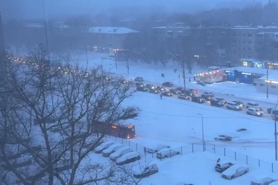 Nizhny Novgorod Paralyzed by 10-Point Traffic Jams