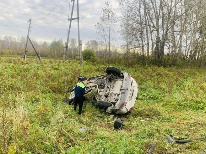 Водитель Hyundai погиб на месте | Источник: Госавтоинспекция Свердловской области