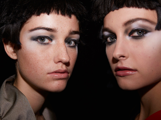 Black&White: как повторить макияж с показа Giorgio Armani SS18 в Милане