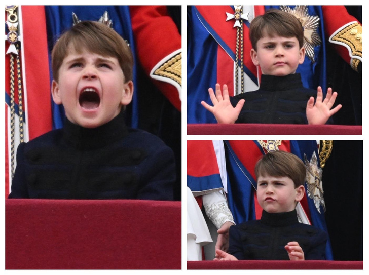 Король гнева: как «страдающий» принц Луи снова потерял терпение на балконе Букингемского дворца