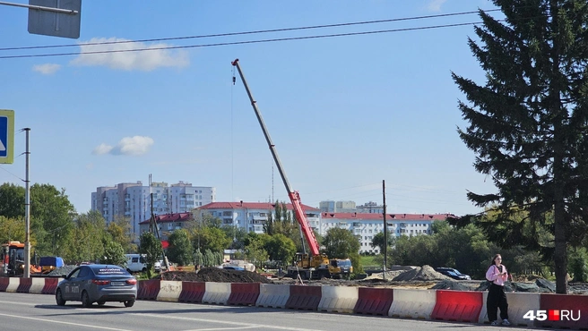 Полностью новая зона отдыха будет готова к декабрю | Источник: Дарья Никитченко / 45.RU