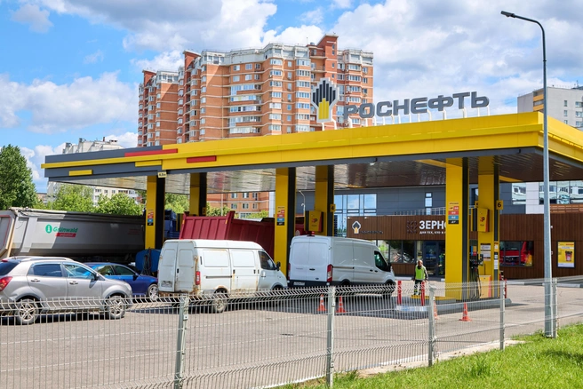 Волонтеров видели не на всех рязанских заправках | Источник: Дмитрий Толстошеев / MSK1.RU