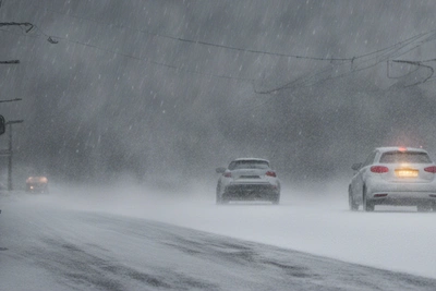 Магаданскую область ожидают сильный мокрый снег и метель