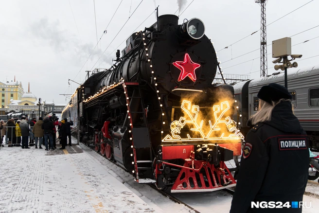 Встреча поезда | Источник: Мария Ленц / NGS24.RU