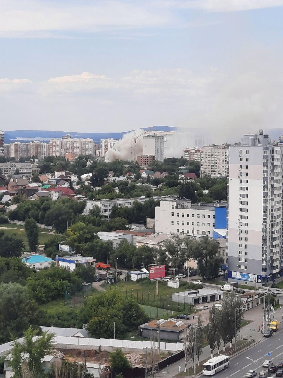 В Самаре произошел крупный пожар на улице Советской Армии - 28 июня 2023 -  63.ру