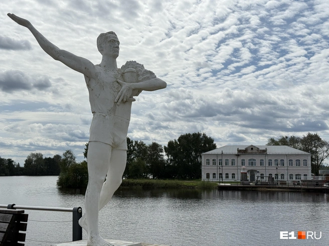 В Невьянске очень красивая набережная | Источник: Ирина Шутько / E1.RU