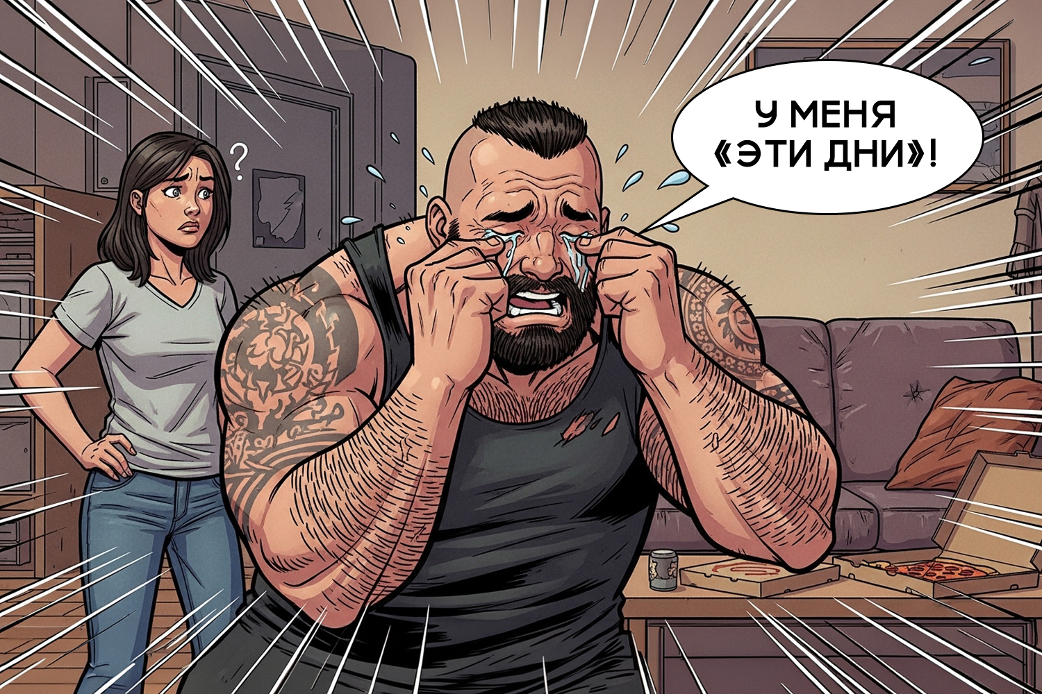 У него тоже бывают эти дни и климакс: ученые раскрыли тайны опасного синдрома раздражительного мужчины