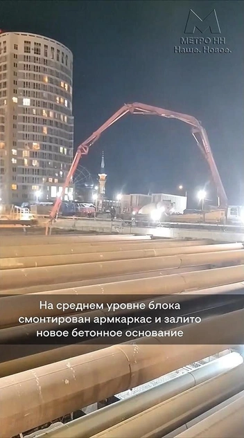 Станцию планируют открыть в следующем году | Источник: МетроНН — Наше. Новое / Telegram