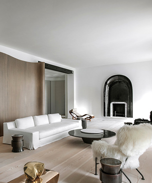 Квартира в Париже: интерьер в стиле минимализм