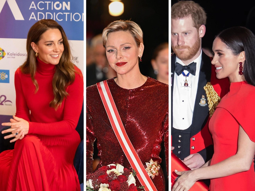 Роковые женщины: как королевские особы носят красный цвет — 15 стильных примеров, которые вас вдохновят | marieclaire.ru