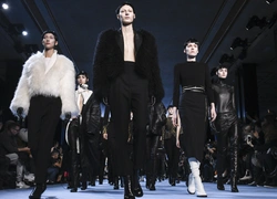 Чернее ночи: Haider Ackermann FW 2017/18