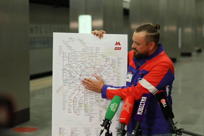 Также предстоит обновить свыше 67 тысяч схем метро | Источник: Артем Устюжанин / MSK1.RU