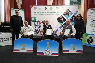 Сахалинцы взяли две медали на бильярдном турнире в Хабаровске