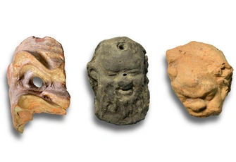 В Краснодарском крае нашли древнюю маску сатира. Это доказывает, что в античной Фанагории был свой театр
