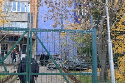 Ремонт фасада на Свободном вел предприниматель из Игарки