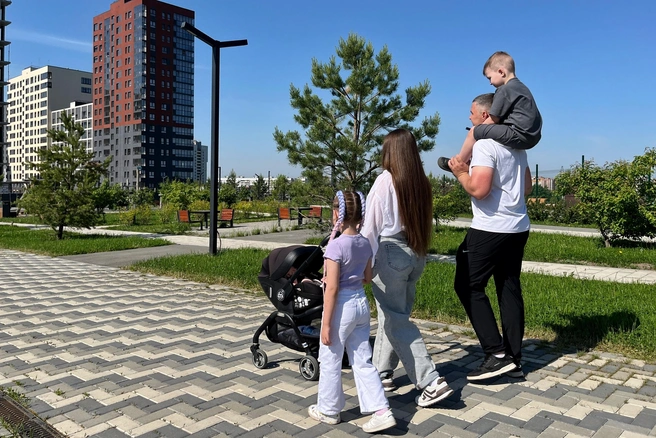 Парк у дома площадью 2,5 гектара | Источник: ГК «КПД-Газстрой»