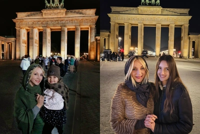 Орбакайте воссоздала архивный снимок в Берлине