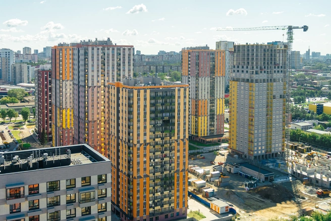 В «Космосе» уже готовы четыре дома | Источник: «Ривьера-центр»