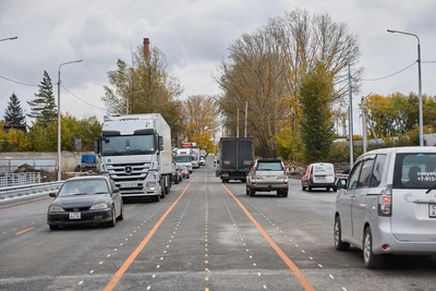 В Новосибирске открыли новый мост через Тулу