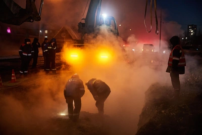 В Воронеже ребенок пострадал от кипятка при прорыве теплотрассы